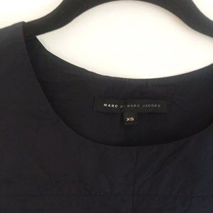 Marc Jacobs vintage sleeveless blouse in rich navy
